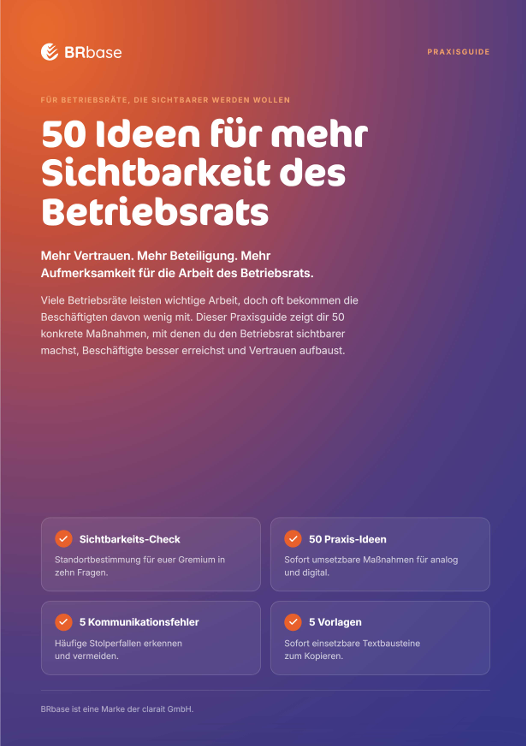 50 Ideen für mehr Sichtbarkeit